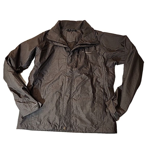VAUDE Furnas II Jacket Double Layered Jacket Waterproof Mens‎ 05395 Medium GRAY - Picture 1 of 6
